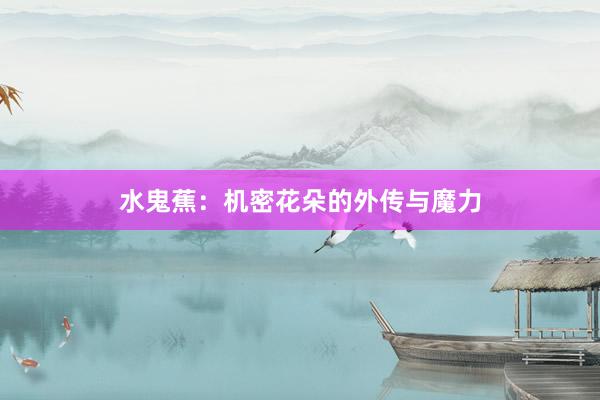 水鬼蕉:机密花朵的外传与魔力